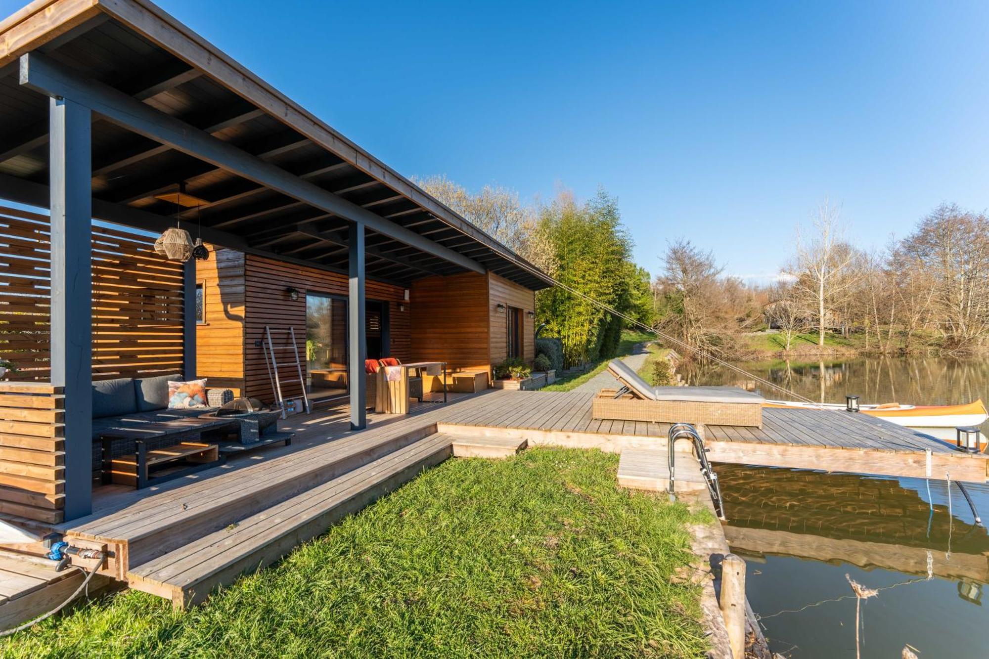 Lacabane Lodge Nature Saint-Vivien エクステリア 写真