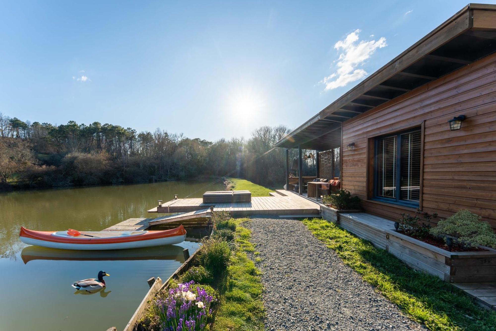 Lacabane Lodge Nature Saint-Vivien エクステリア 写真